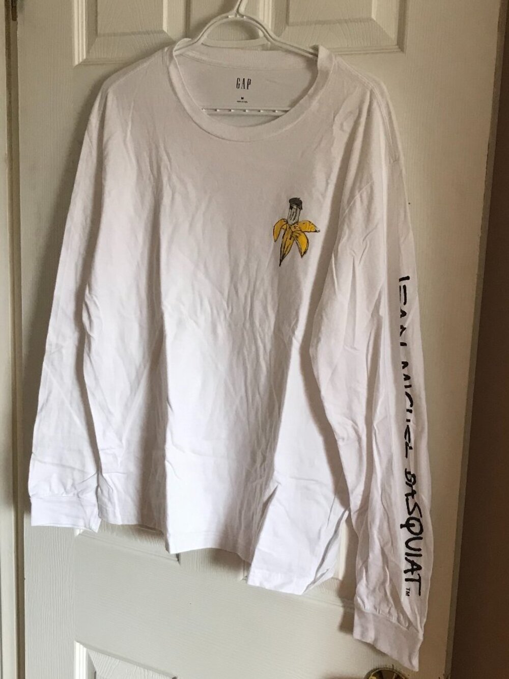 Jean Michel Basquiat Long Sleeved T-Shirt MED The Gap